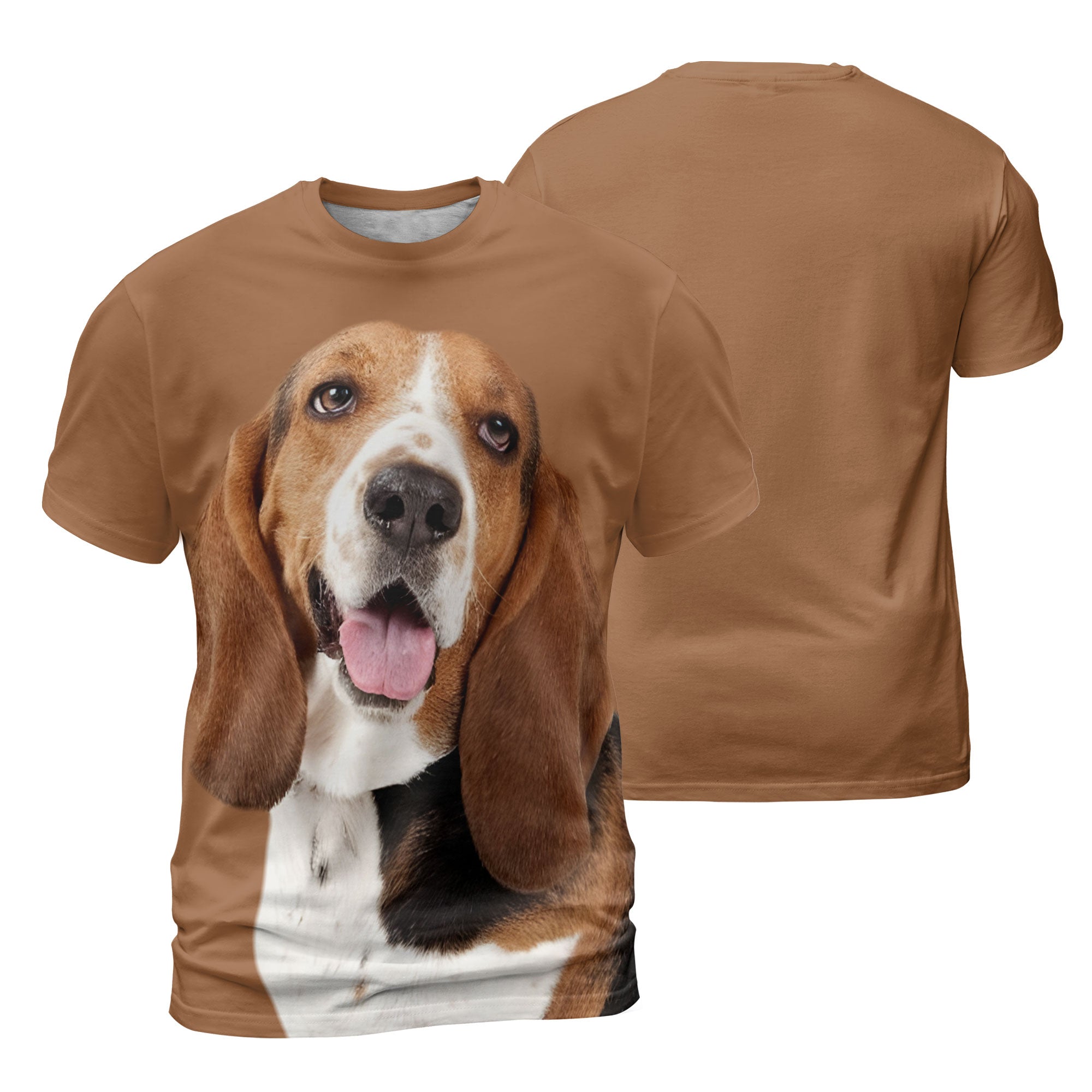 Basset Hound - 3D Graphic T-Shirt