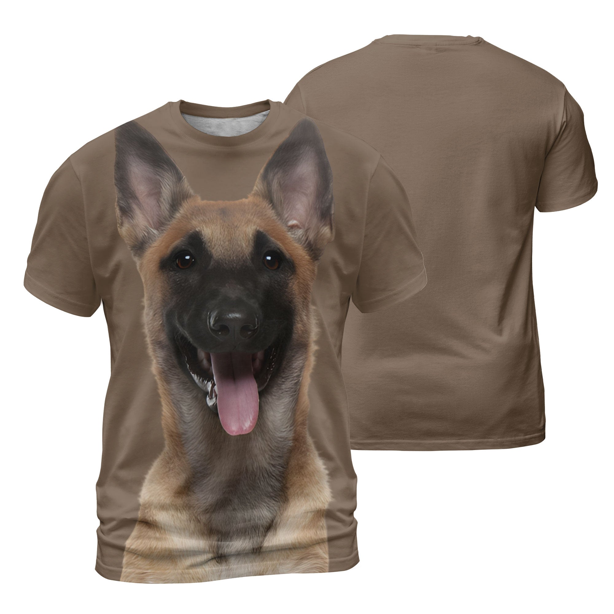 Belgian Shepherd Malinois 2 - 3D Graphic T-Shirt
