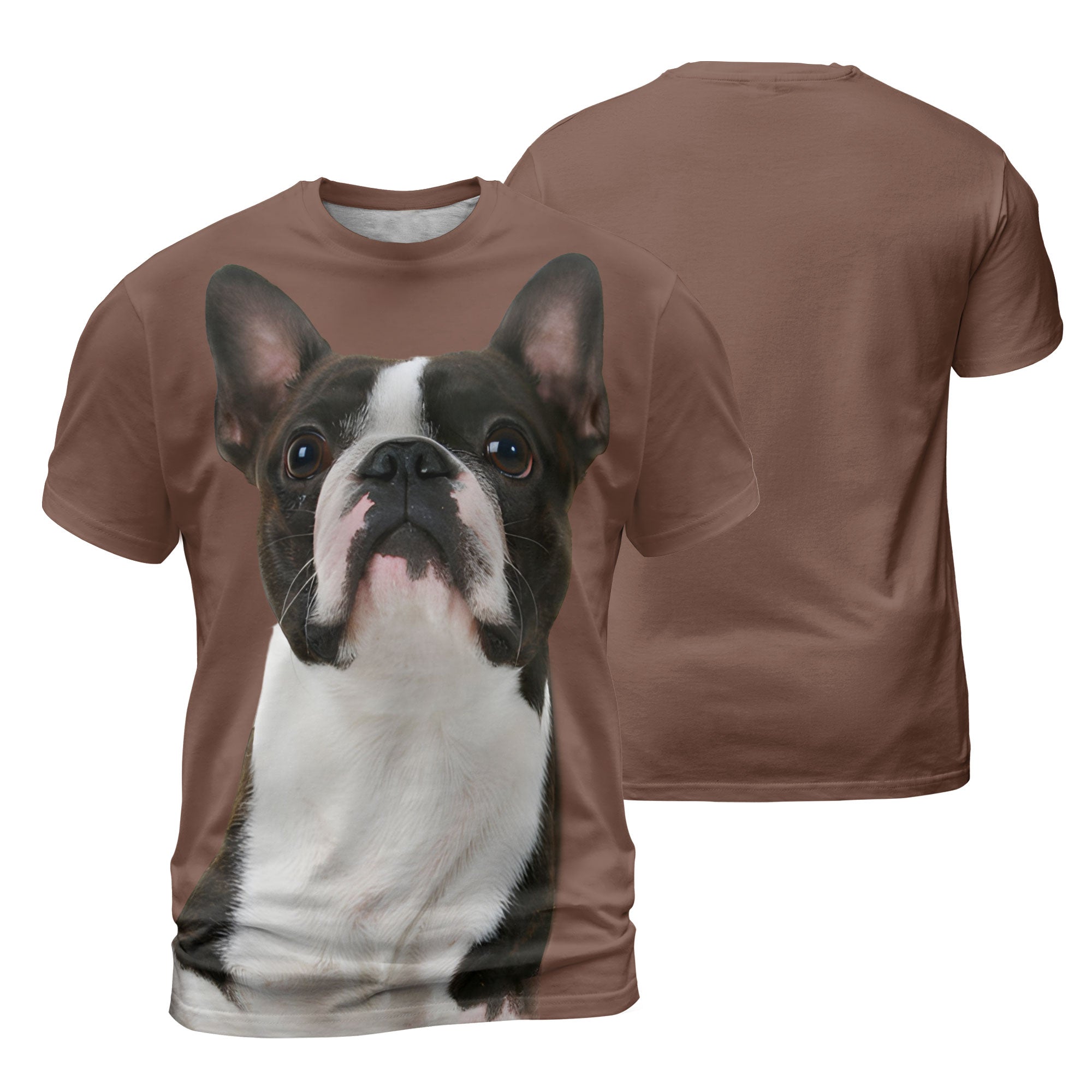 Boston Terrier 2- 3D Graphic T-Shirt