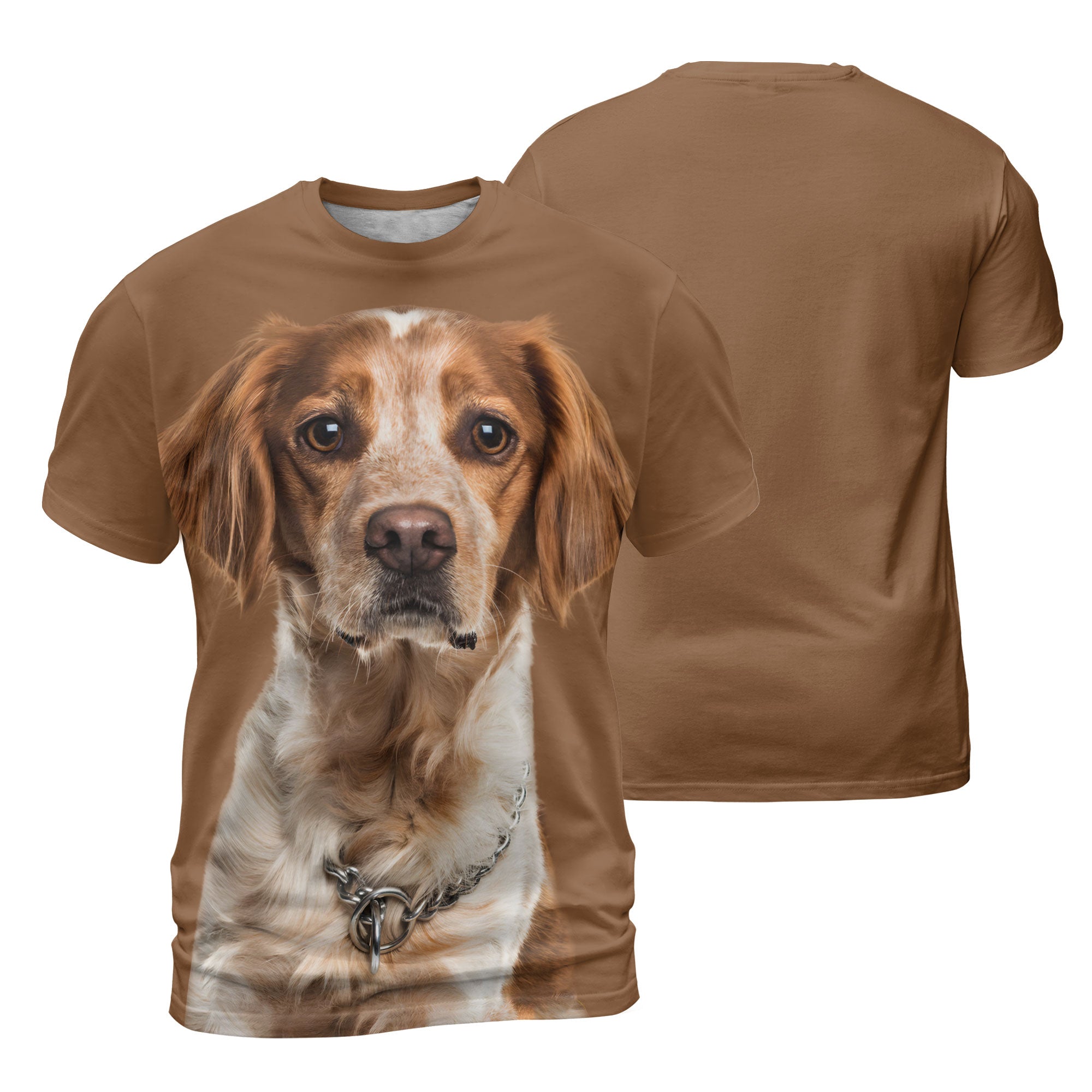 Brittany Spaniel - 3D Graphic T-Shirt