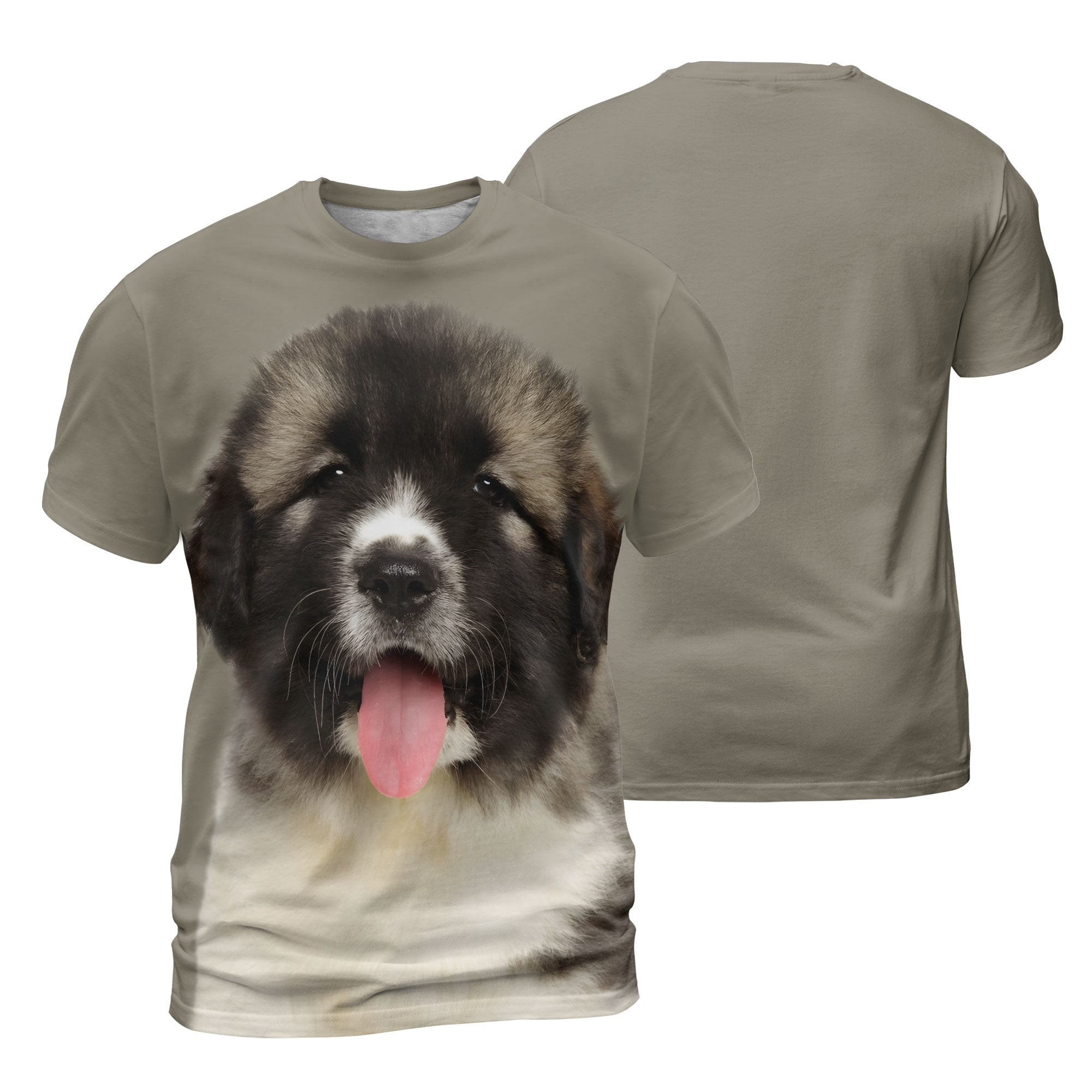 Caucasian Shepherd - 3D Graphic T-Shirt