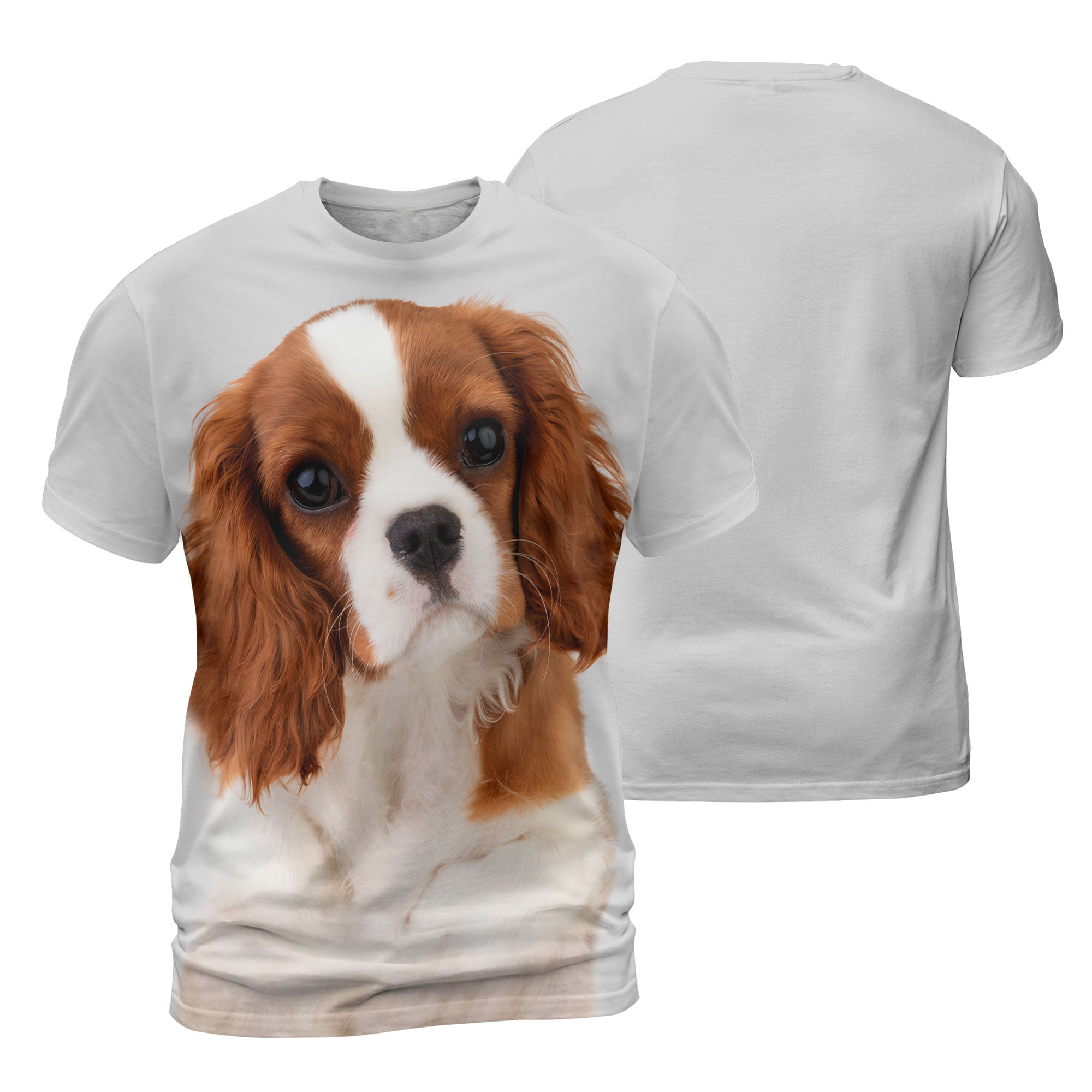 Cavalier King Spaniel Charles - 3D Graphic T-Shirt