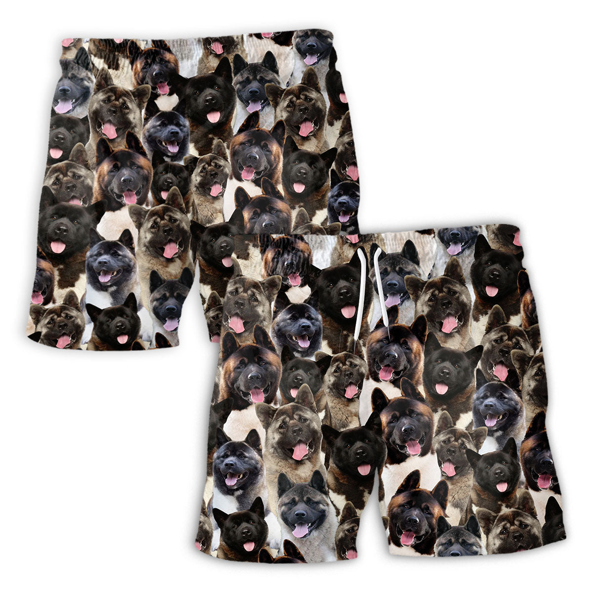 Akita Full Face Hawaiian Shirt & Short