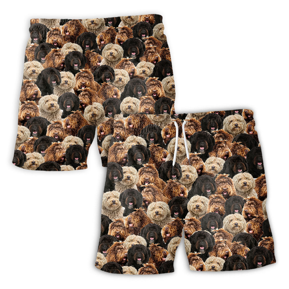 Barbet-2 Full Face Hawaiian Shirt & Short