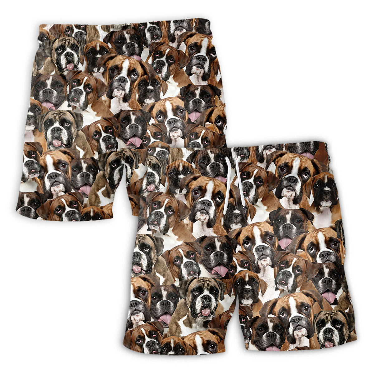 Boxer Full Face Hawaiian Shirt & Short