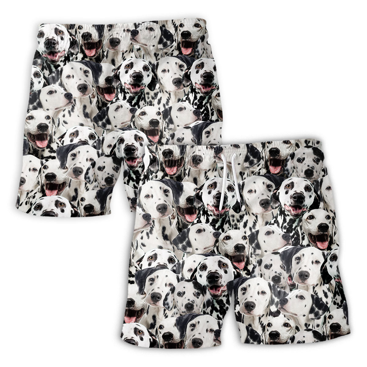 Dalmatian Full Face Hawaiian Shirt & Short