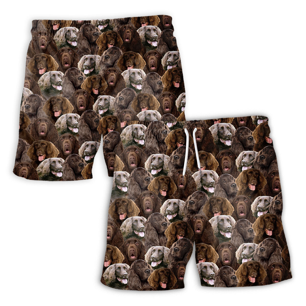 Field Spaniel Full Face Hawaiian Shirt & Short