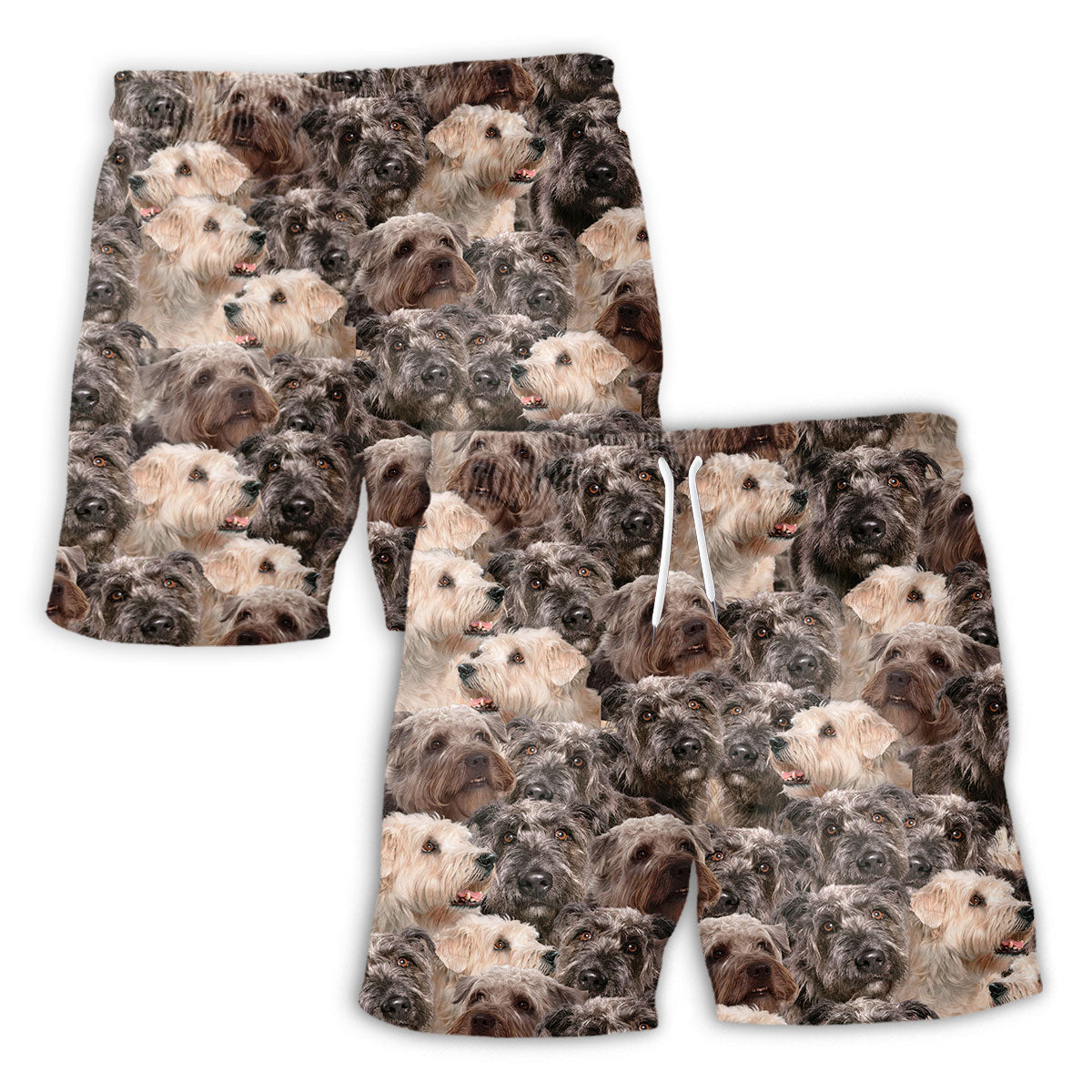 Glen Of Imaal Terrier Full Face Hawaiian Shirt & Short