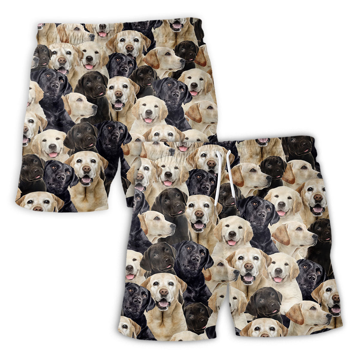Labrador Retriever Full Face Hawaiian Shirt & Short