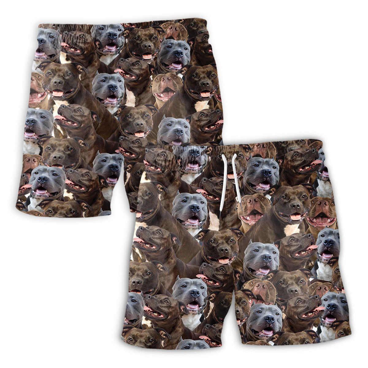 Pitbull Full Face Hawaiian Shirt & Short