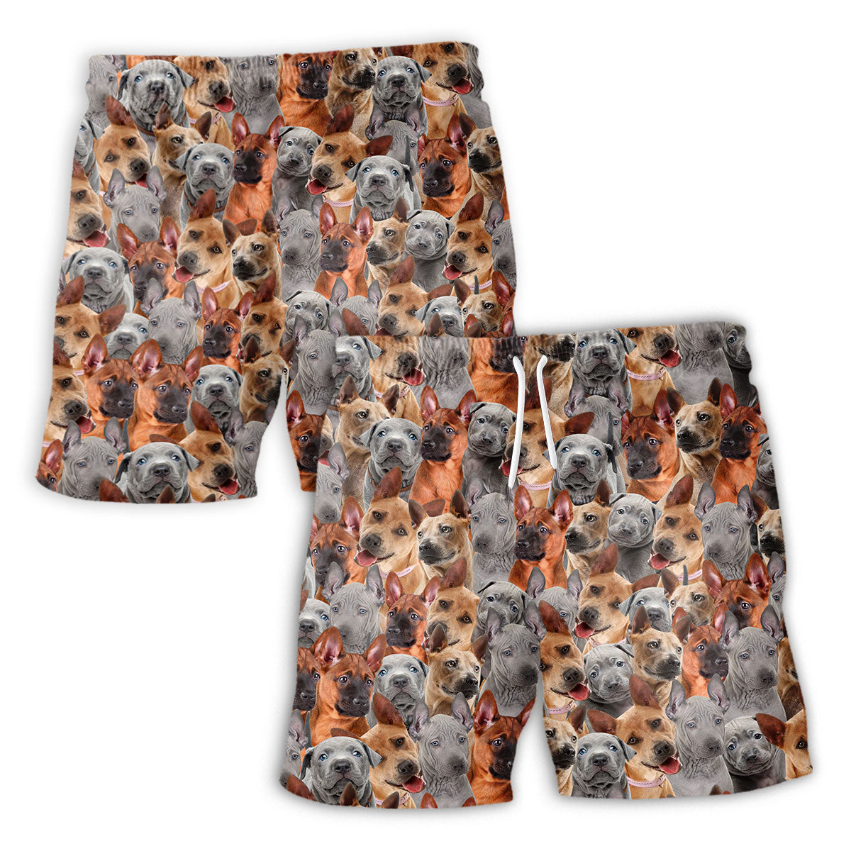 Thai Ridgeback Full Face Hawaiian Shirt & Short