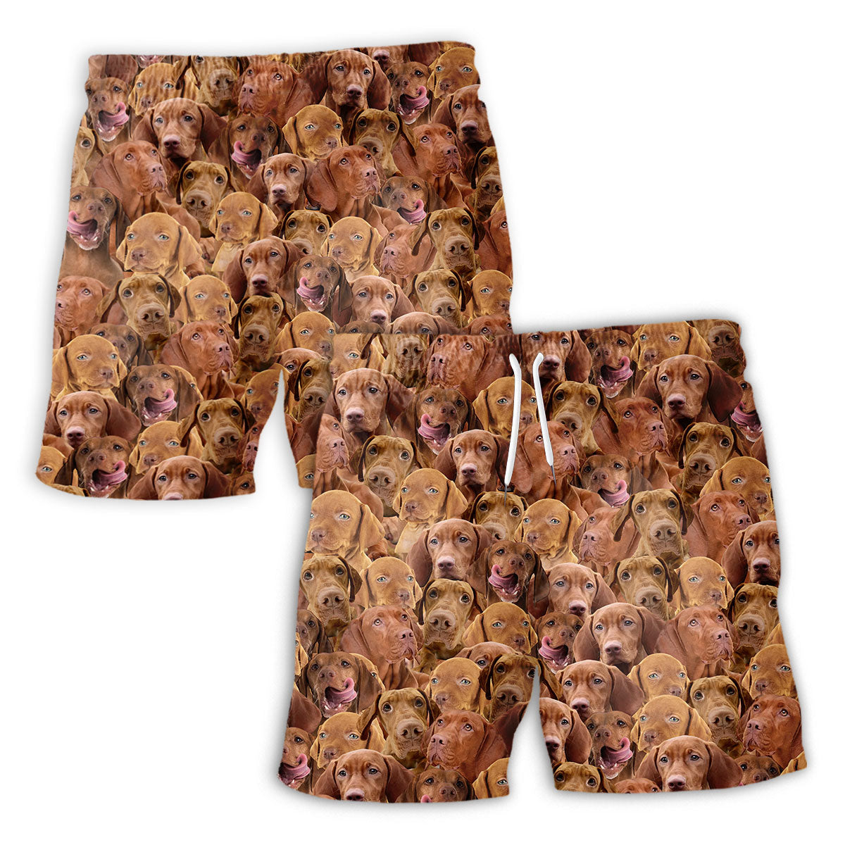 Vizsla Full Face Hawaiian Shirt & Short