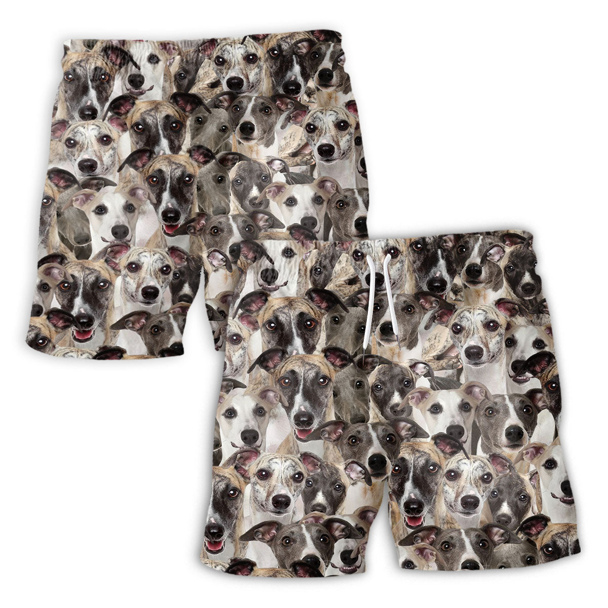 Whippet Full Face Hawaiian Shirt & Short