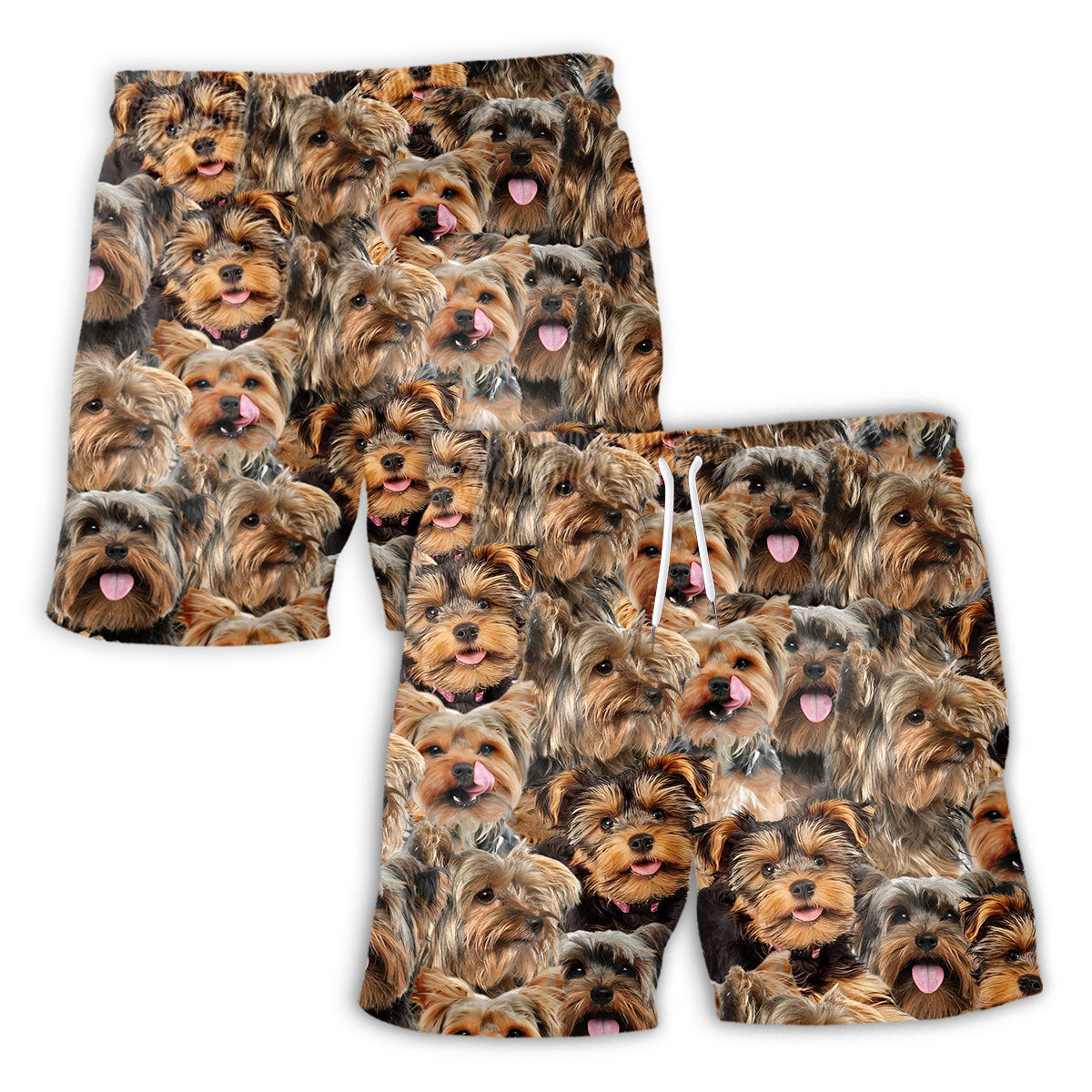 Yorkshire Terrier Full Face Hawaiian Shirt & Short