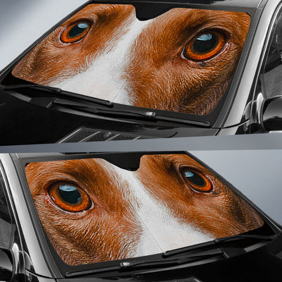 Basenji Eyes Car Sun shade 94