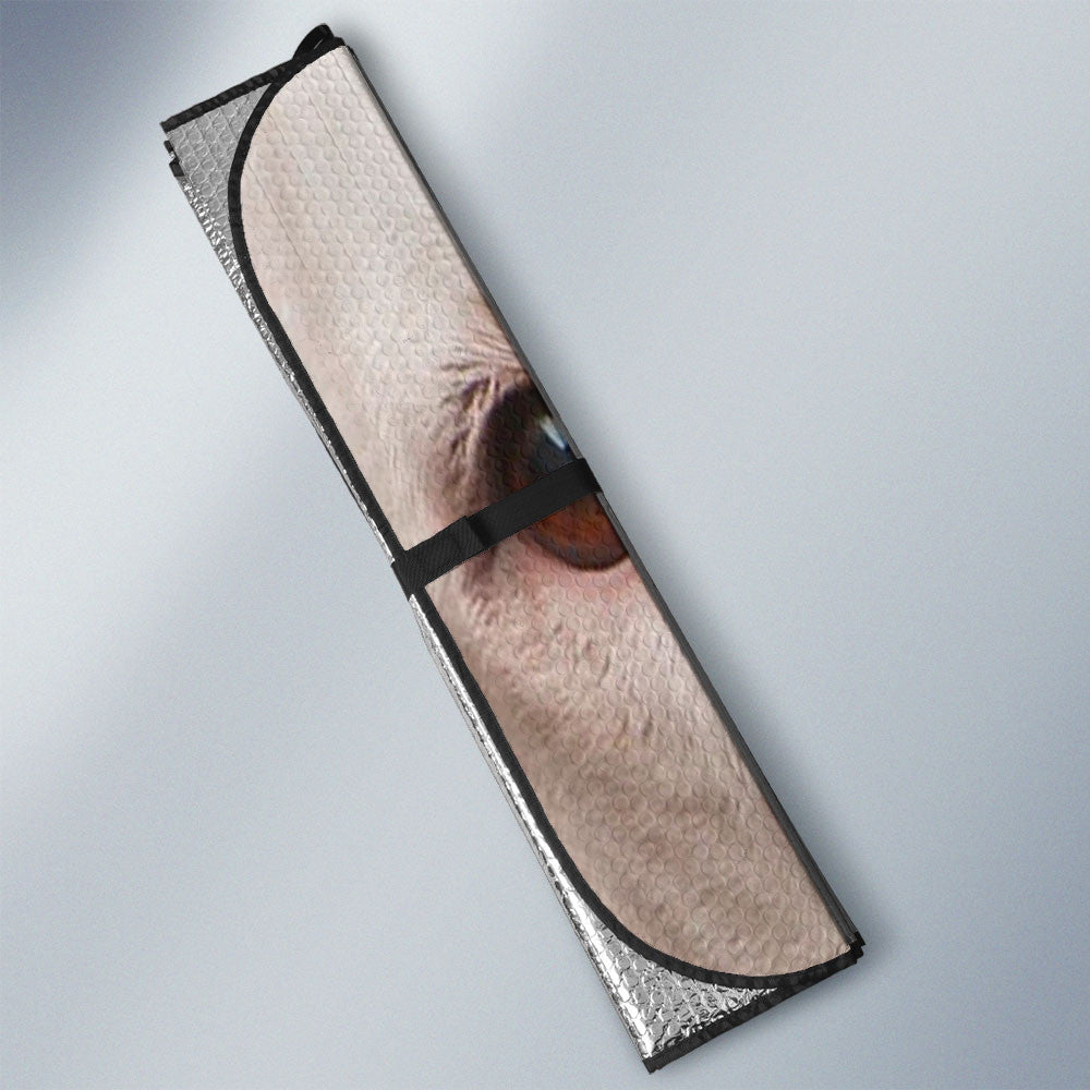 Dogo Argentino Eyes Car Sun Shade 94