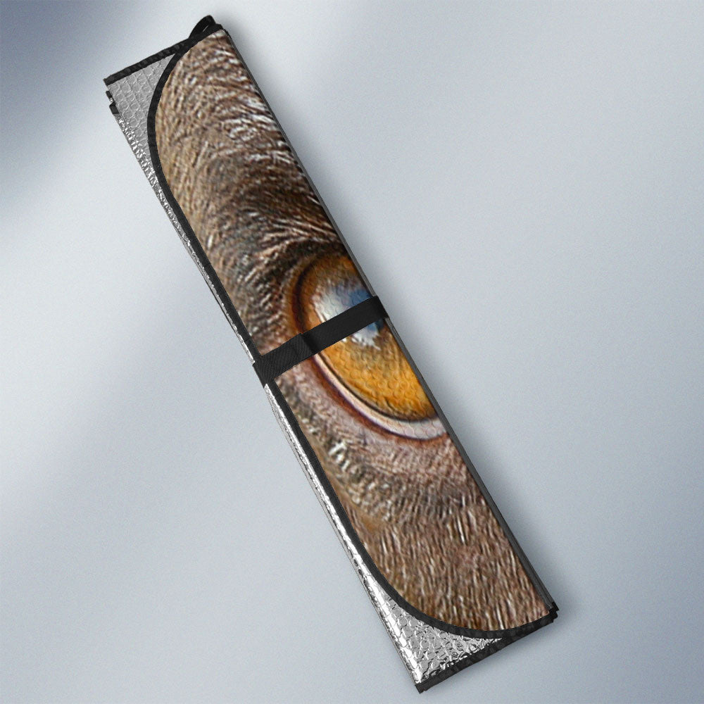 German Shorthaired Pointer Eyes Car Sun Shade 94