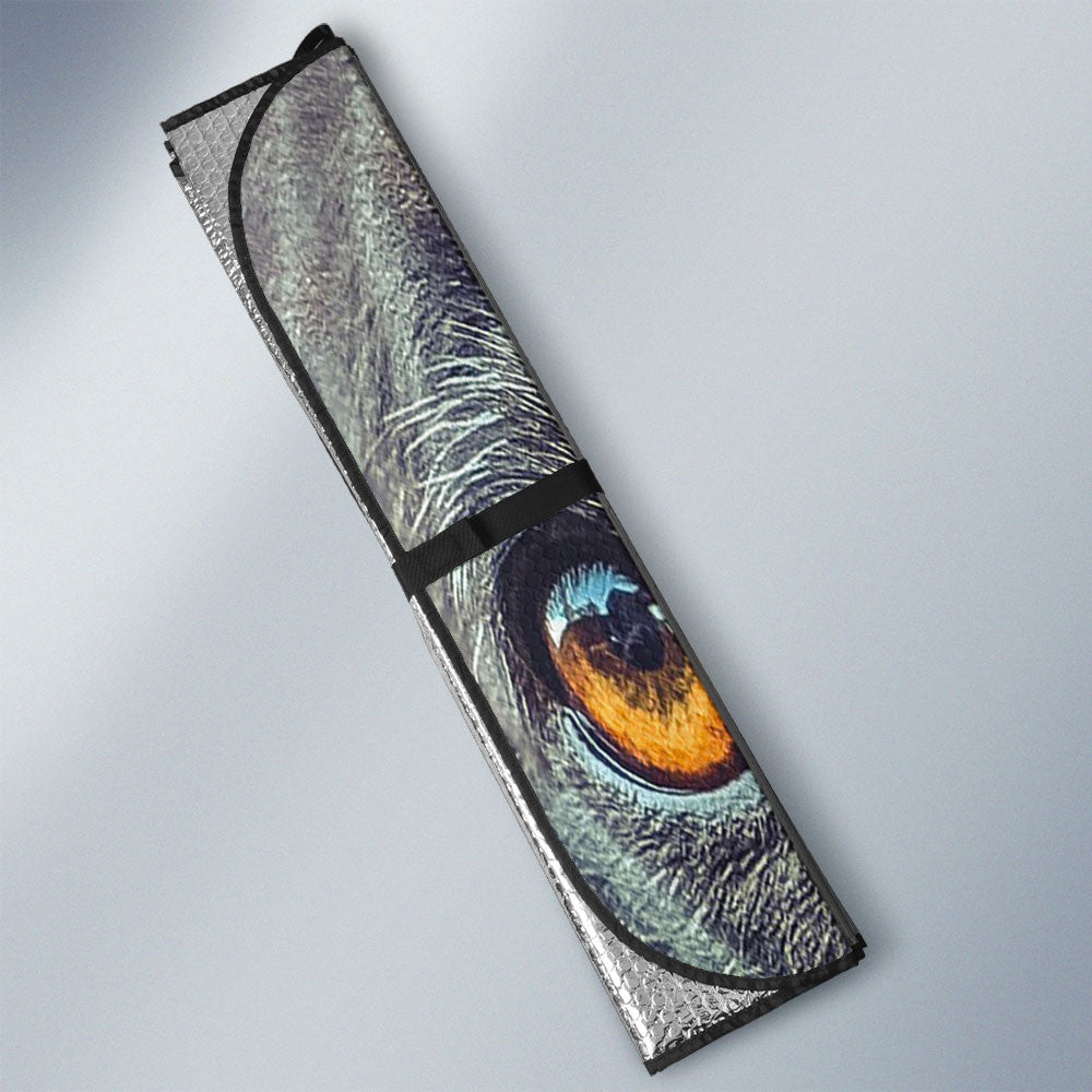Greyhound Eyes Car Sun Shade 94