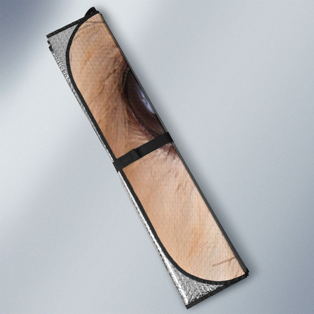 Morkie Eyes Car Sun Shade 94