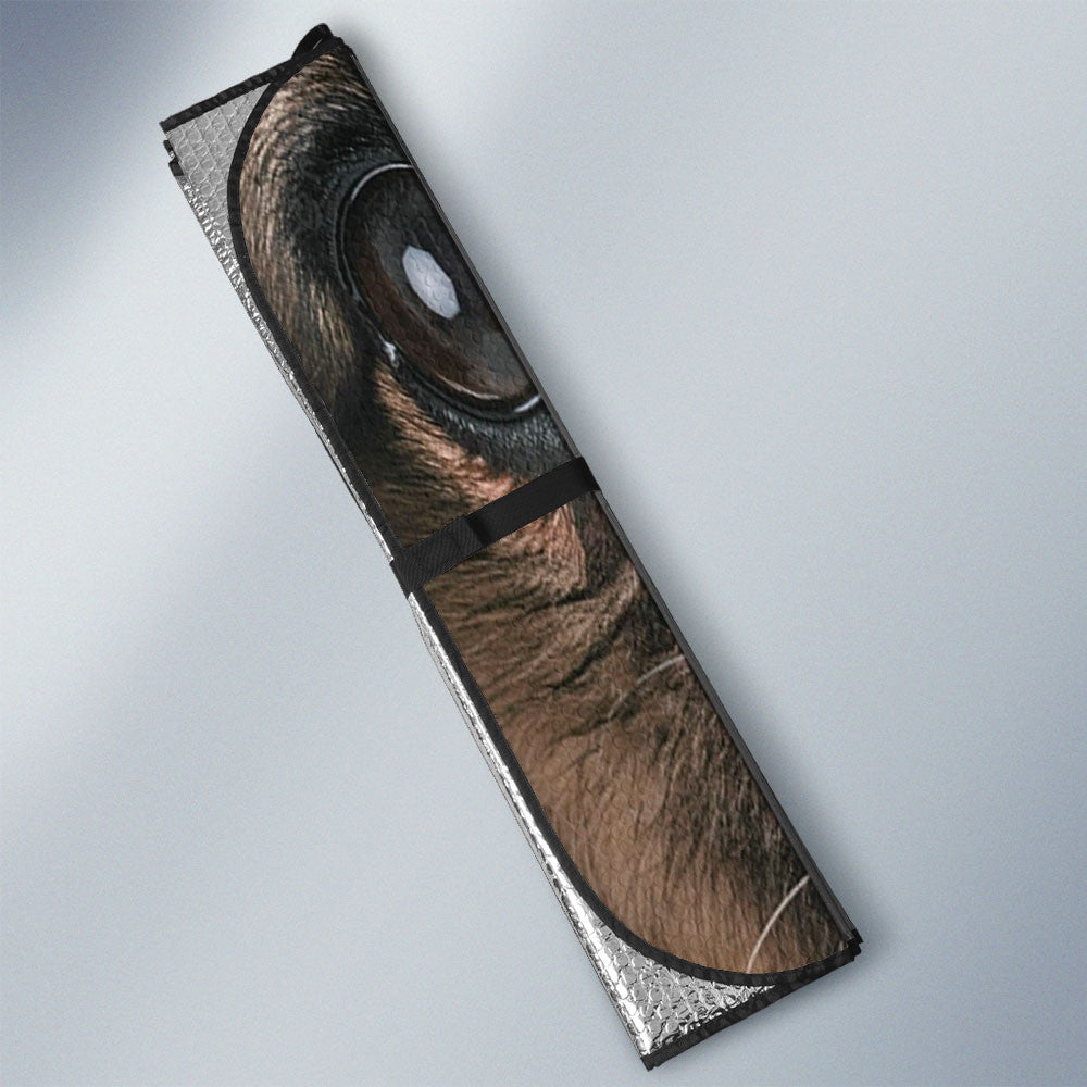 Papillon Eyes Car Sun Shade 94