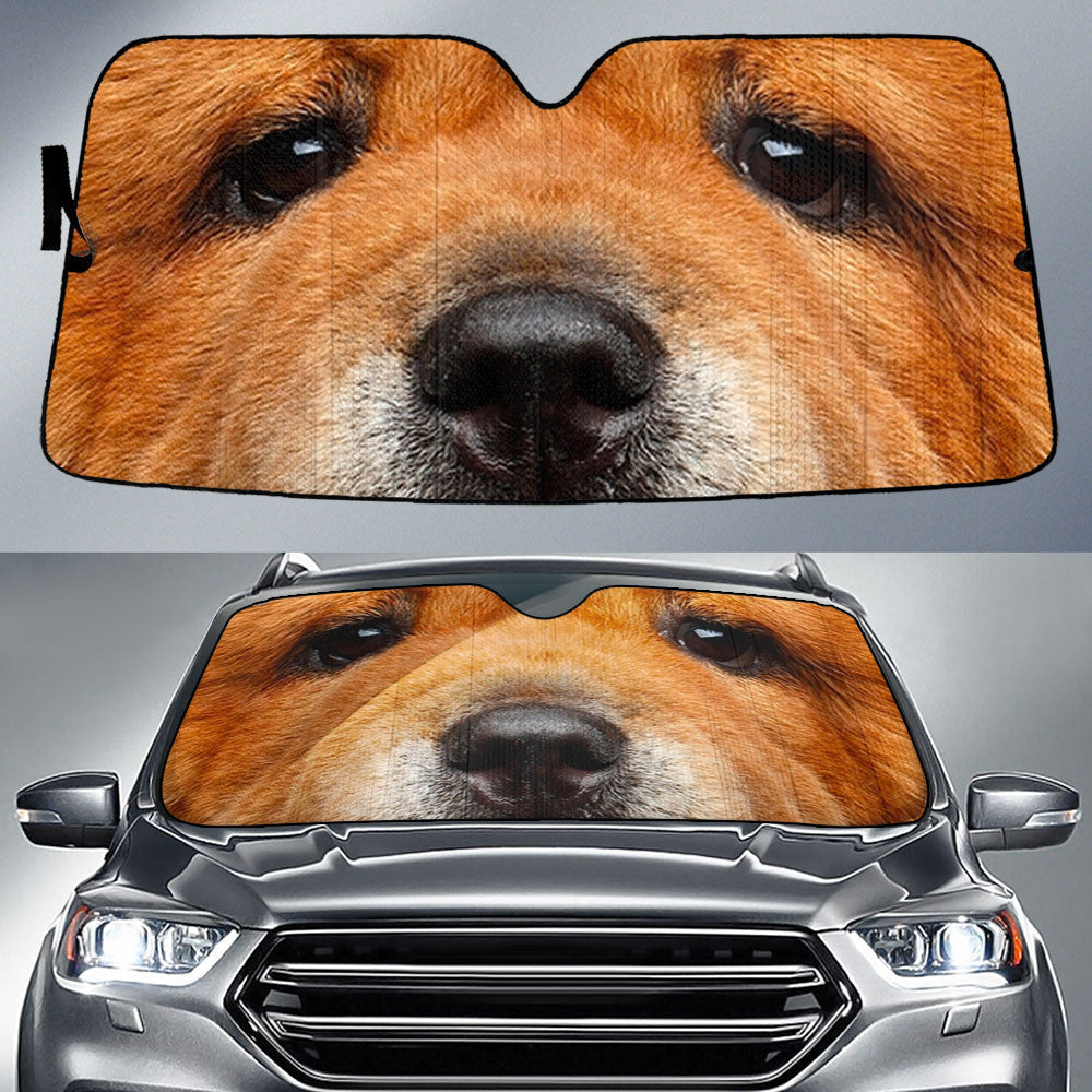 Chow Chow Eyes Car Sun Shade 94