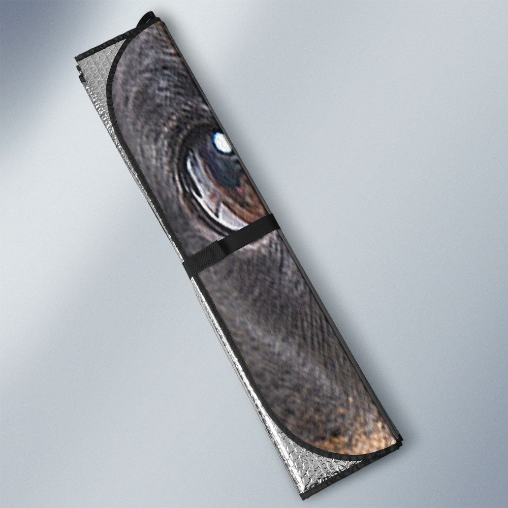 Jagdterrier Eyes Car Sun Shade 94