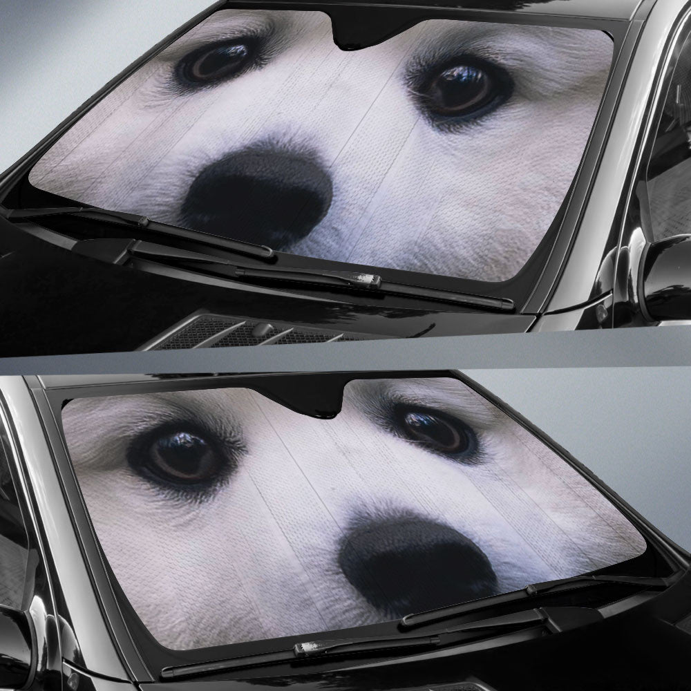 Samoyed Eyes Car Sun Shade 94