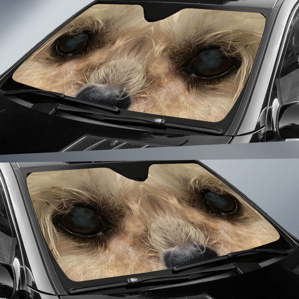 Schnoodle Eyes Car Sun Shade 94