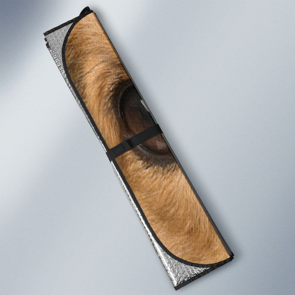 Shetland Sheepdog Eyes Car Sun Shade 94