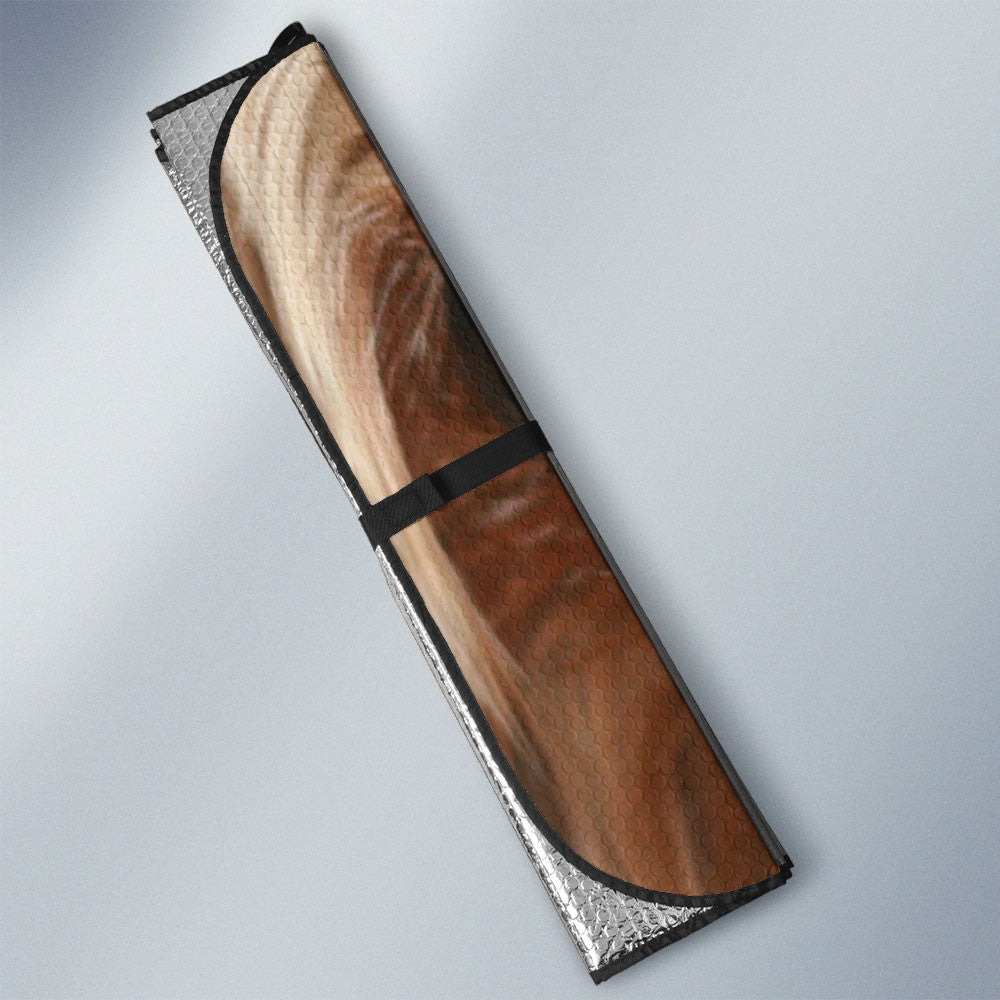 Yorkie-Poo Eyes Car Sun Shade 94