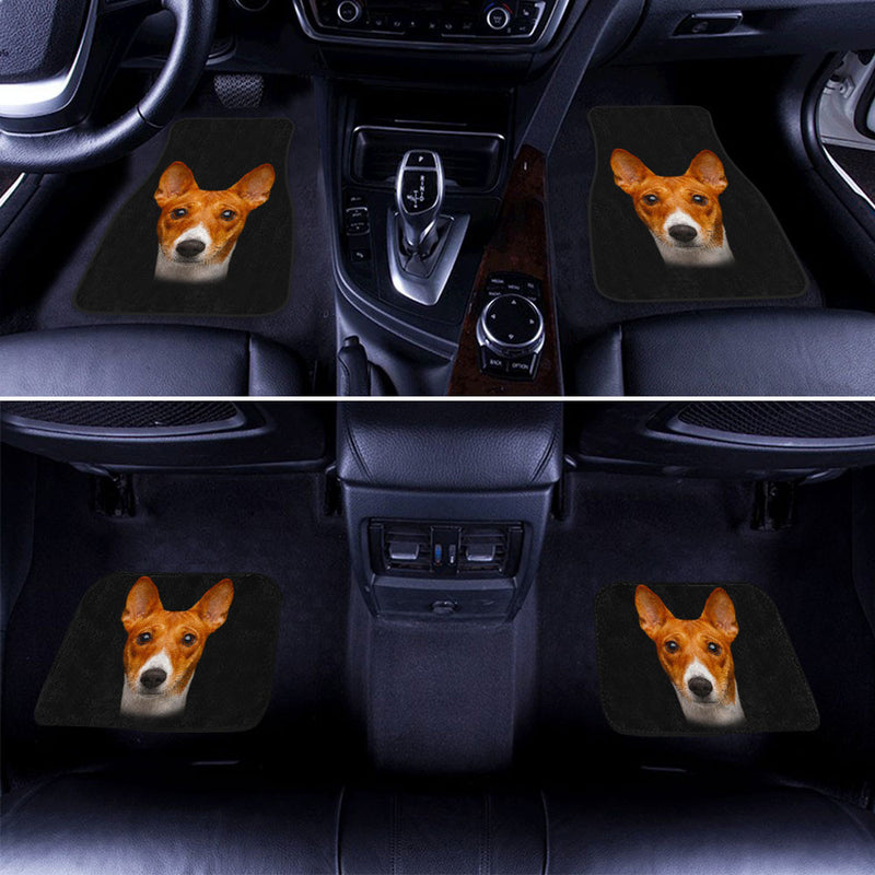 Basenji Dog Cute Face Car Floor Mats 118
