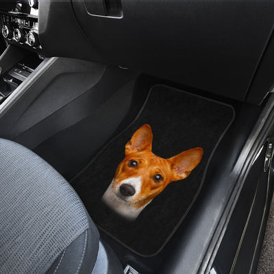 Basenji Dog Cute Face Car Floor Mats 118