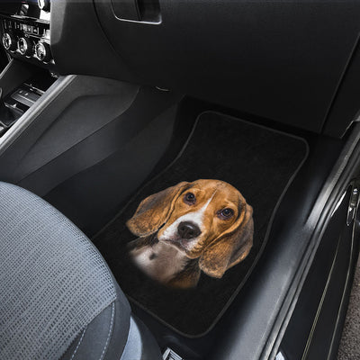 Beagle Dog Cute Face Car Floor Mats 118