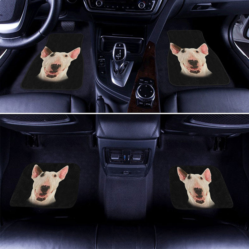 Bull Terrier Dog Cute Face Car Floor Mats 118