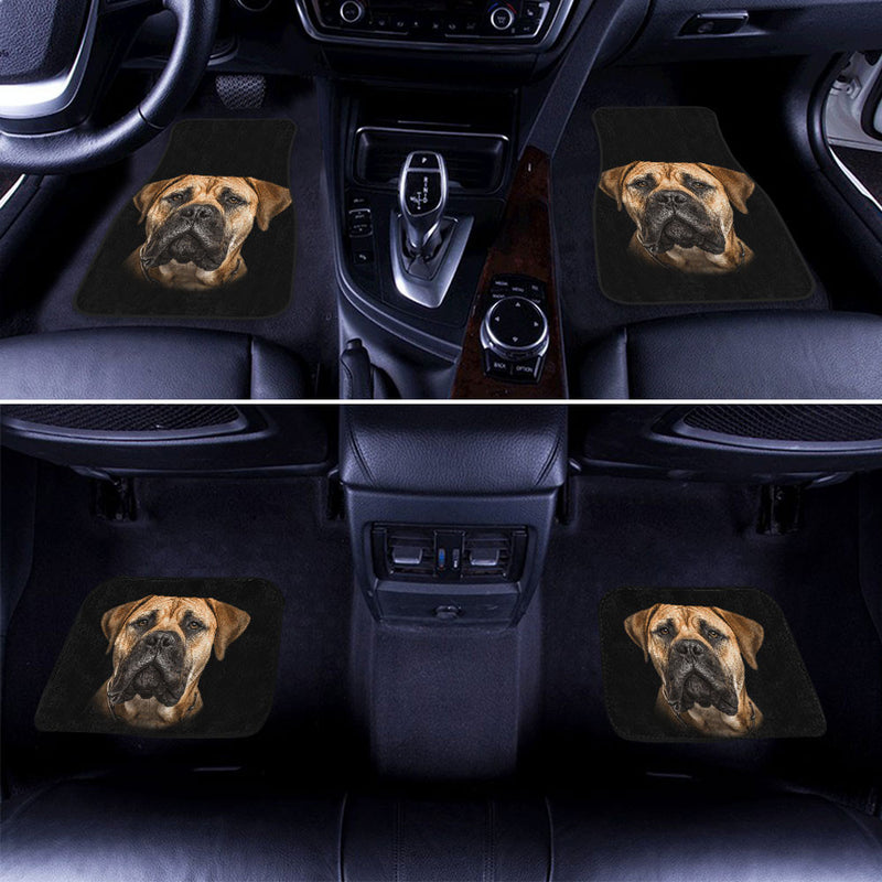 Bullmastiff Dog Cute Face Car Floor Mats 118