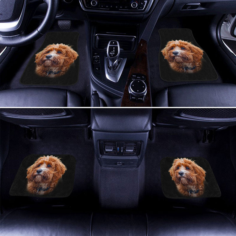 Cavapoo Dog Cute Face Car Floor Mats 118