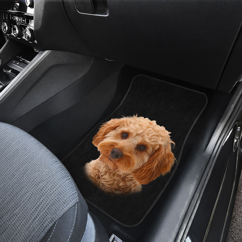 Cockapoo Dog Cute Face Car Floor Mats 118