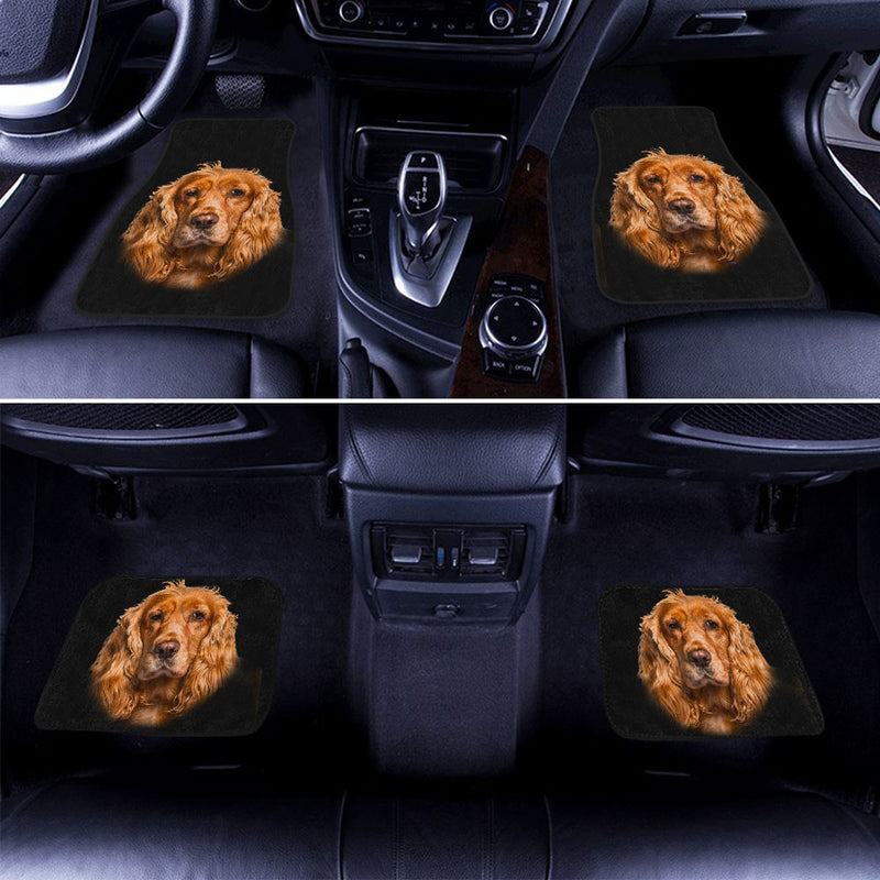 Cocker Spaniel Cute Face Car Floor Mats 118