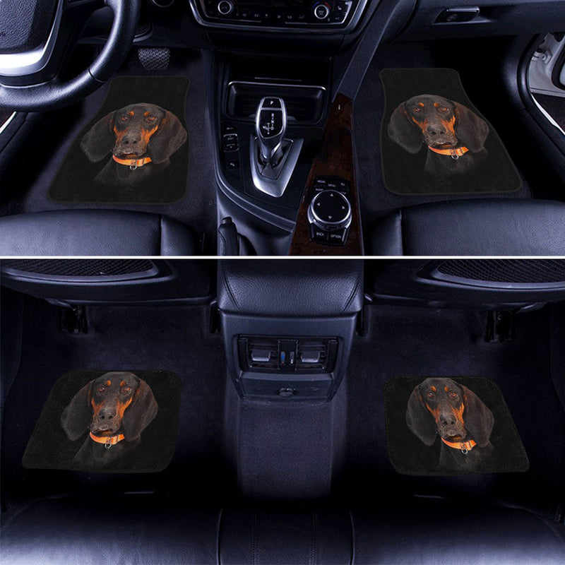 Coonhound Cute Face Car Floor Mats 118