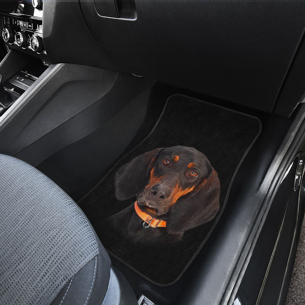 Coonhound Cute Face Car Floor Mats 118