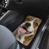 American Bulldog Funny Face Car Floor Mats 119
