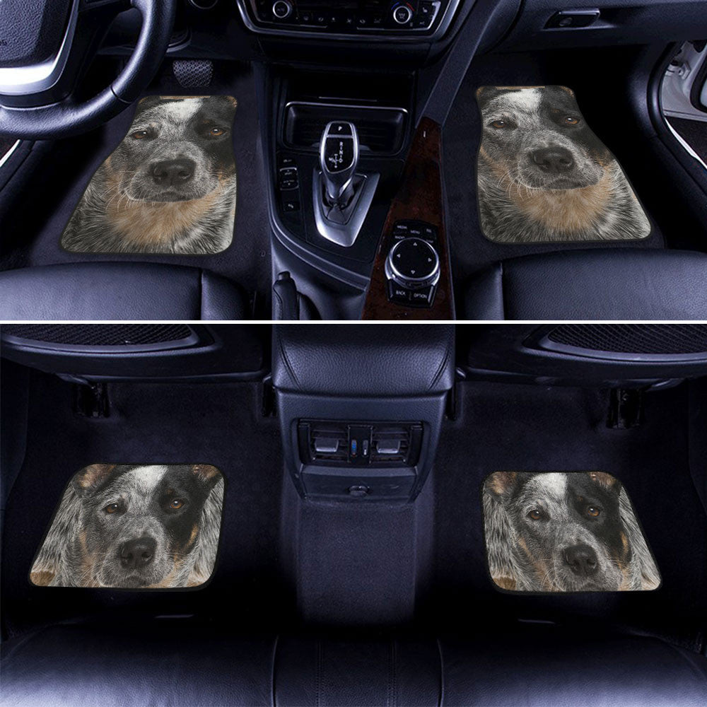 Australian Cattle Dog Funny Face Car Floor Mats 119