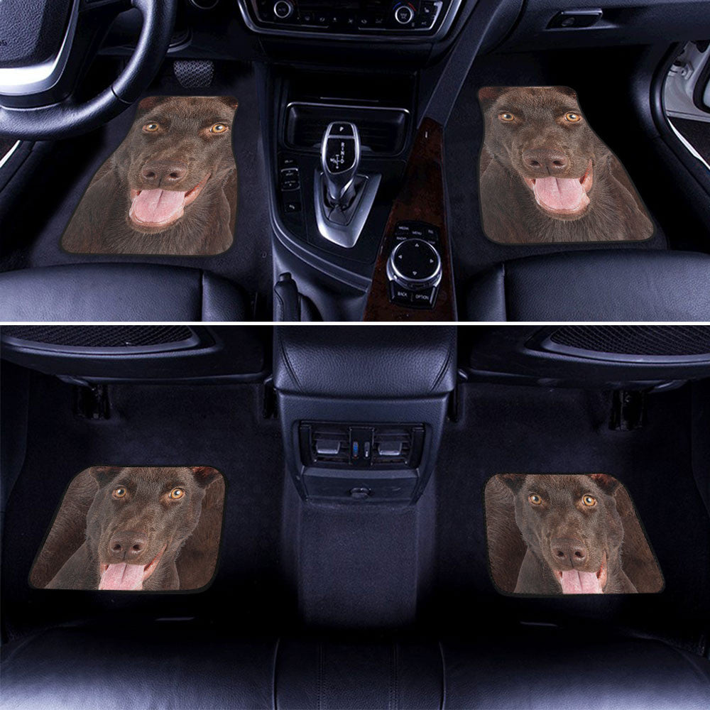 Australian Kelpie Dog Funny Face Car Floor Mats 119