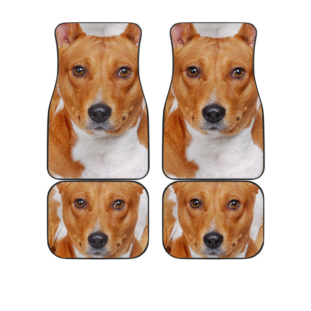 Basenji Dog Funny Face Car Floor Mats 119