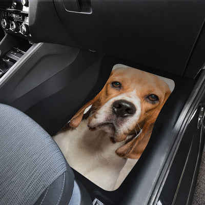 Beagle Dog Funny Face Car Floor Mats 119