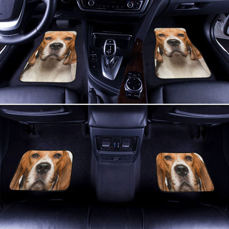 Beagle Dog Funny Face Car Floor Mats 119