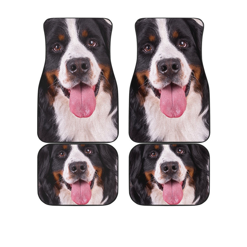 Bernese Mountain Dog Funny Face Car Floor Mats 119