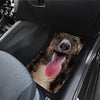 Borzoi Dog Funny Face Car Floor Mats 119