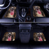 Borzoi Dog Funny Face Car Floor Mats 119