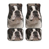 Boston Terrier Dog Funny Face Car Floor Mats 119